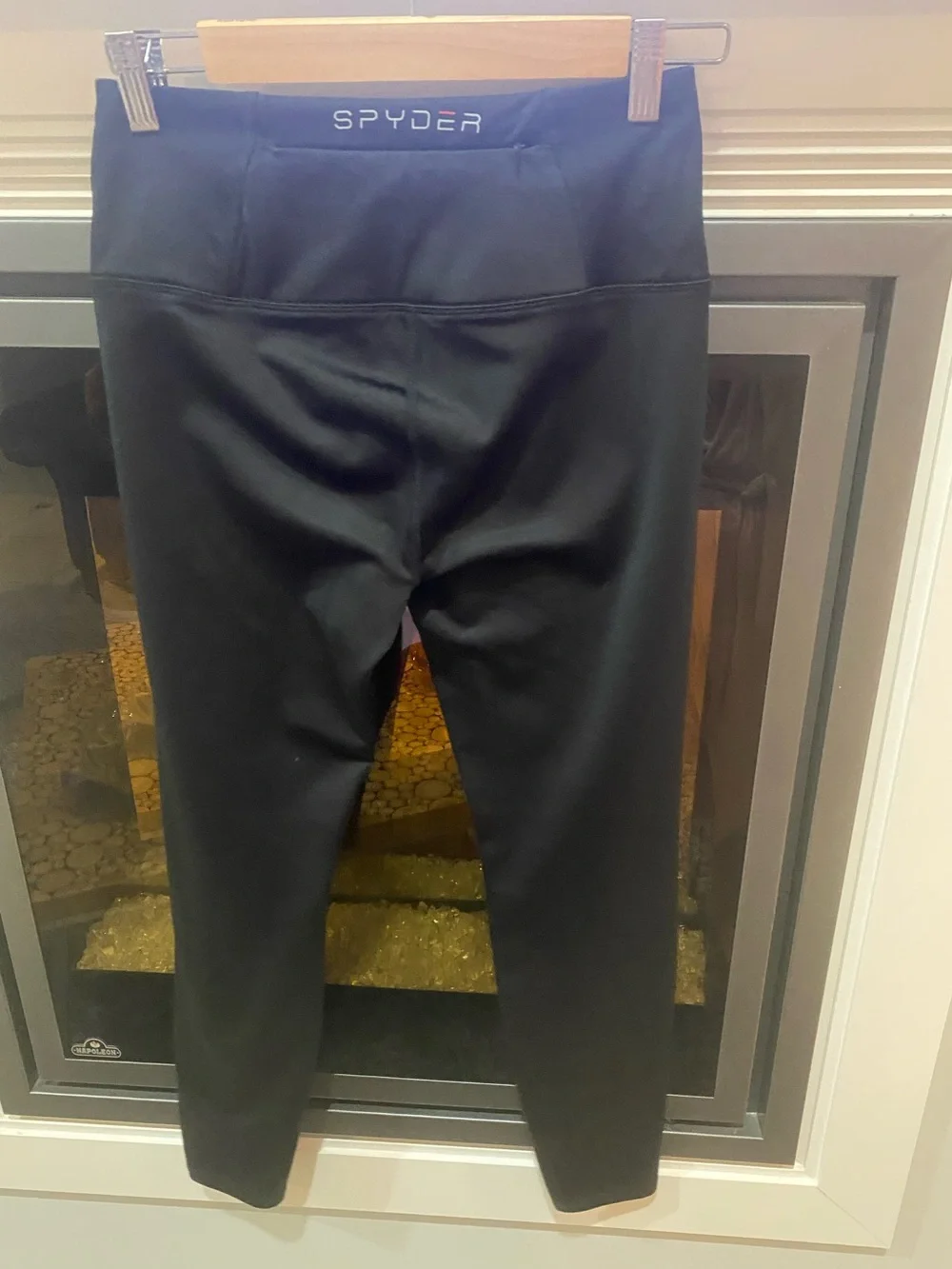 Women’s Athletic Black Spyder Active wear Leggings - S